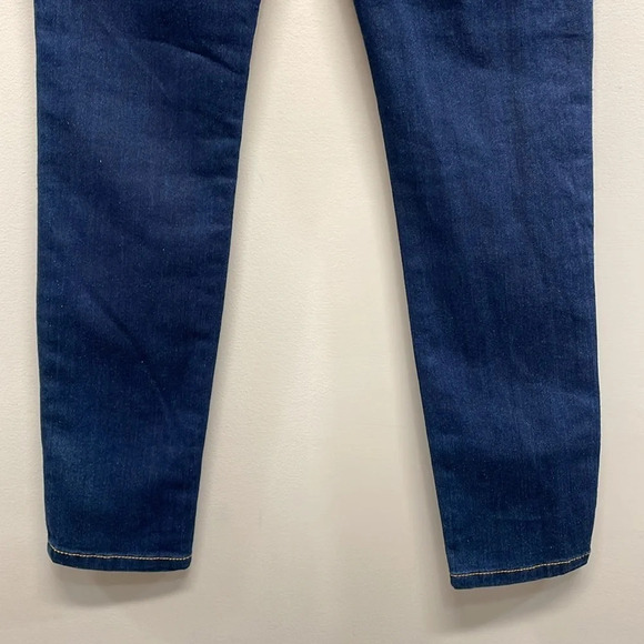 NWT Michael Michael Kors Skinny Denim Jeans Overdyed Indigo 2 - Picture 6 of 16